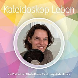 Podcast-Cover mit Isabella Bruckner 